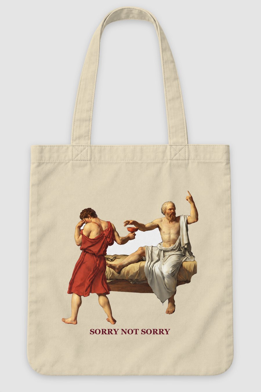 Tote bag Sorry not sorry