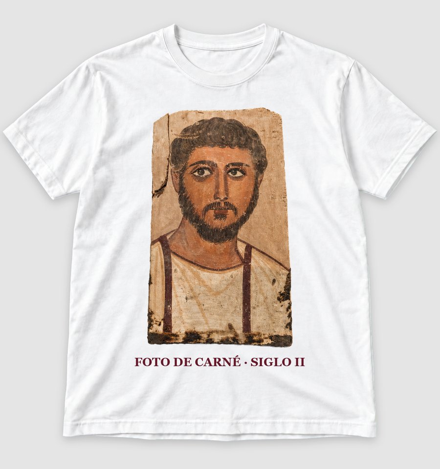 Camiseta Foto de carné · Siglo II