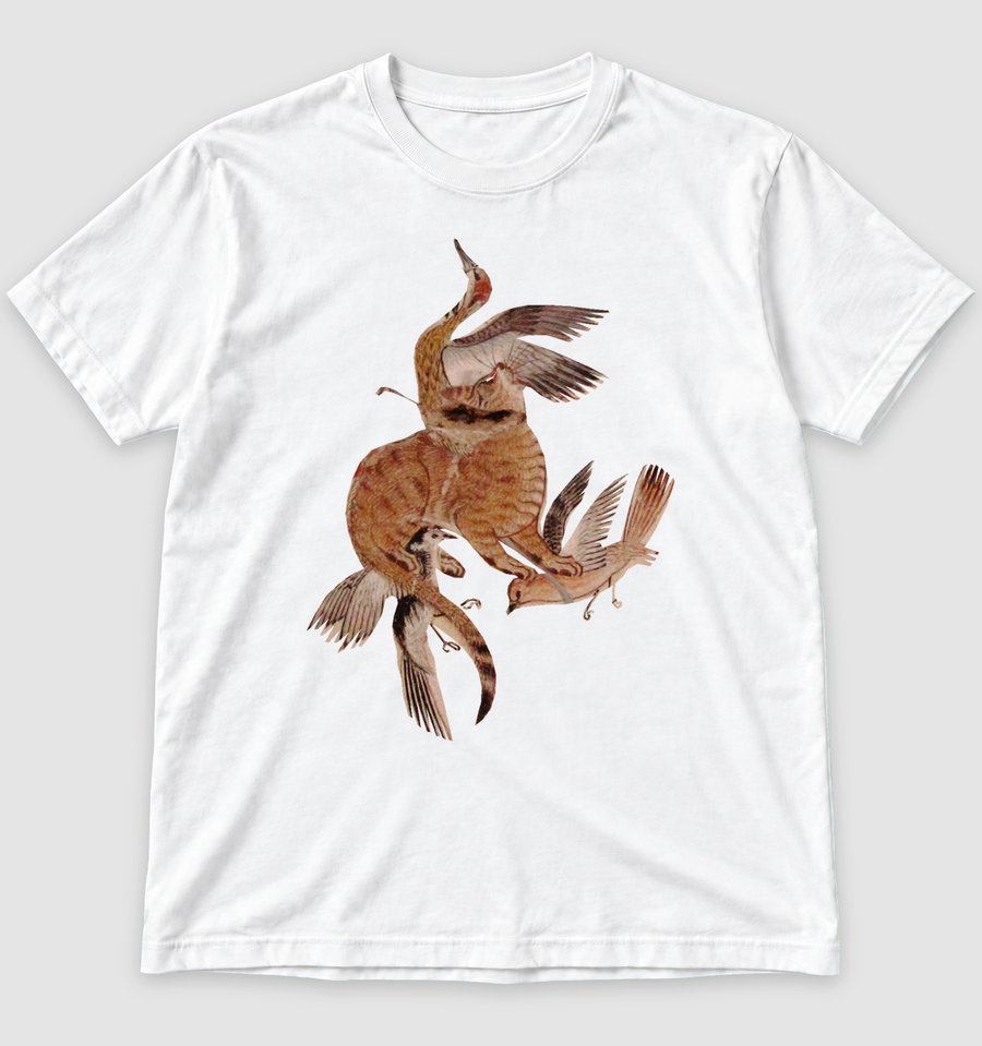 Camiseta El gato de Nebamun · sin texto