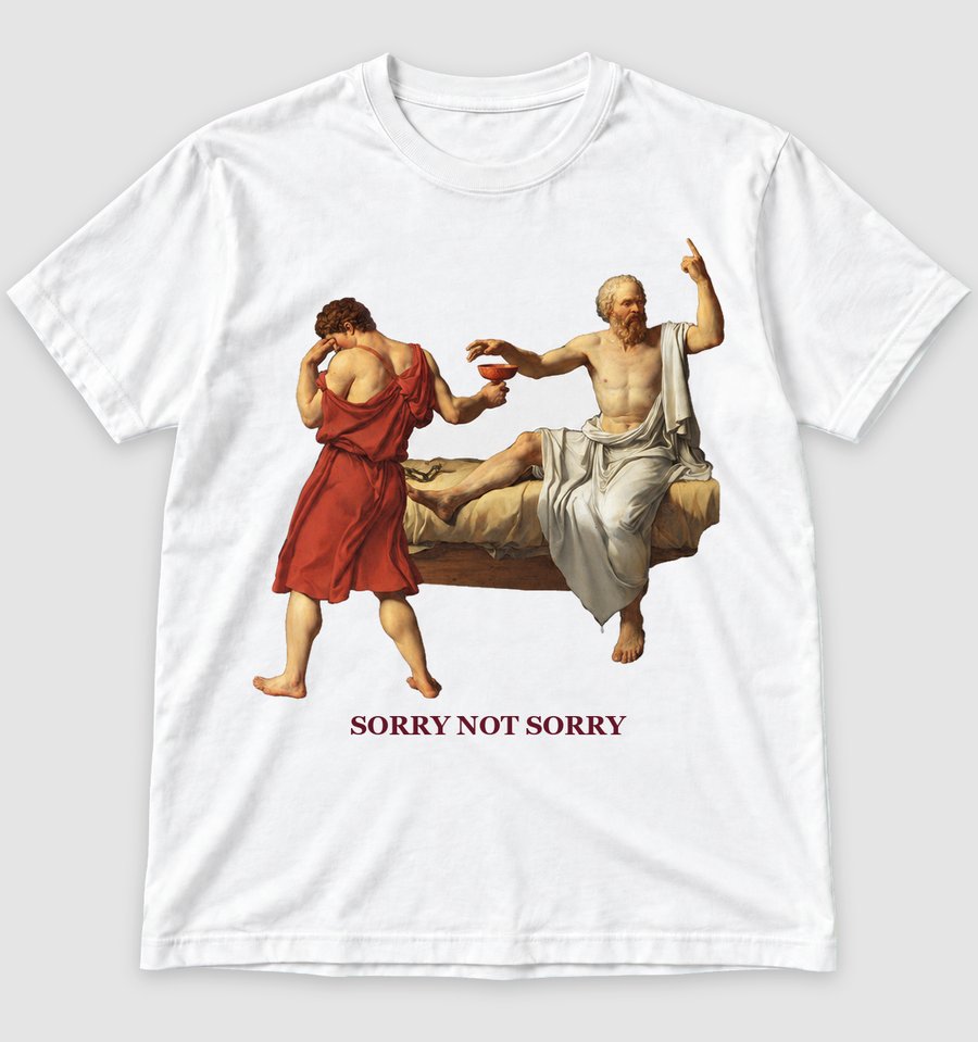 Camiseta Sorry not sorry